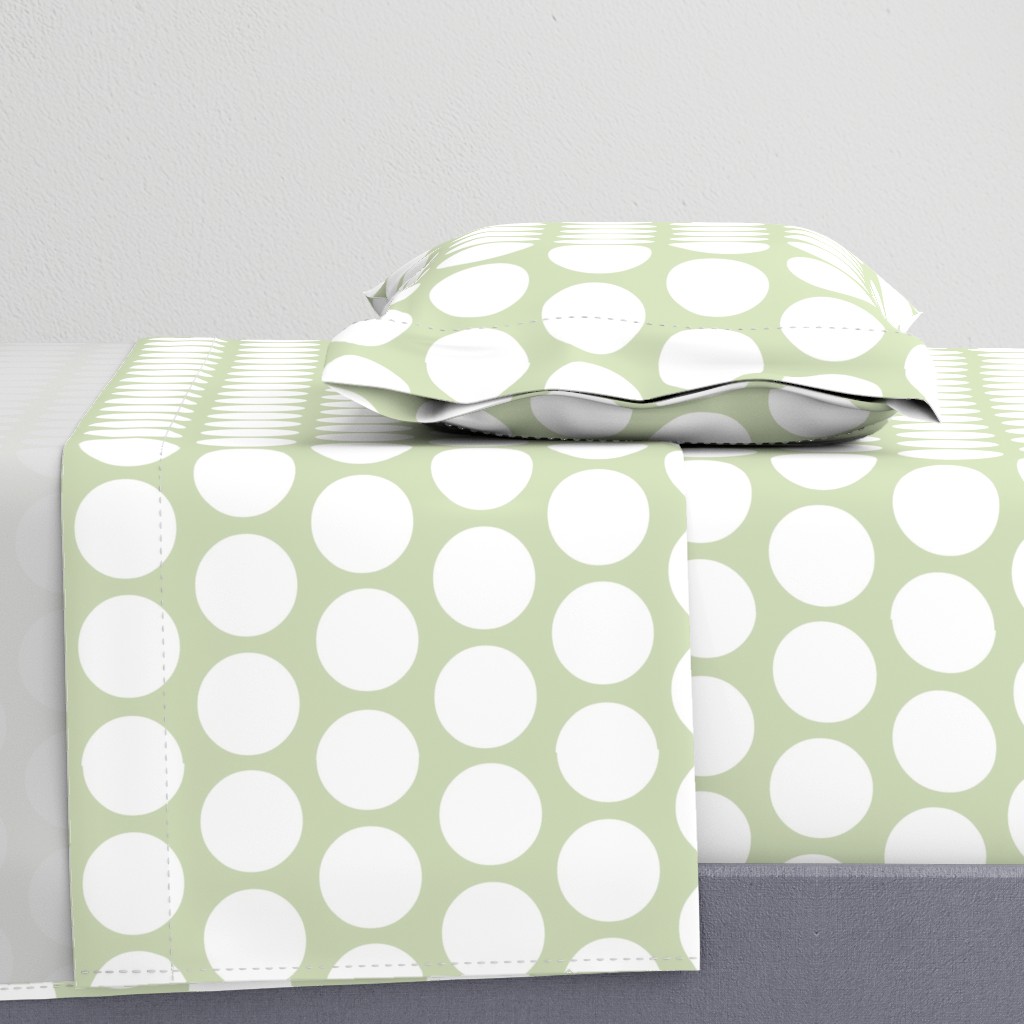 polka dot lg-light green