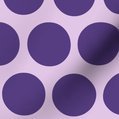 polka dot lg-lavender/violet dot