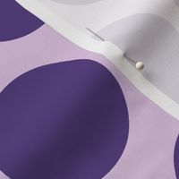 polka dot lg-lavender/violet dot