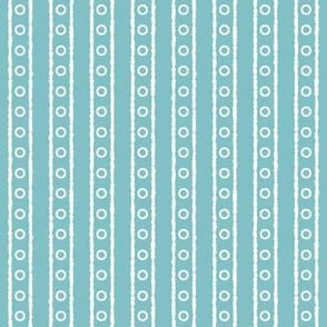 Turquoise Lines And Circles
