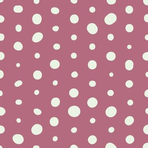 Going Dotty on Dusty Pink