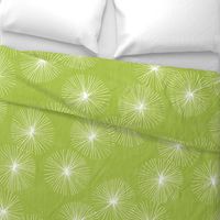 Dandelions M+M Lime by Friztin