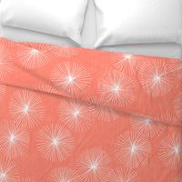 Dandelions M+M Coral by Friztin