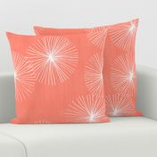 Dandelions M+M Coral by Friztin