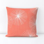 Dandelions M+M Coral by Friztin