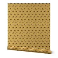 border terrier fabric - dog dogs, border terriers, tan