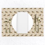 border terrier fabric - dog dogs, border terriers, tan