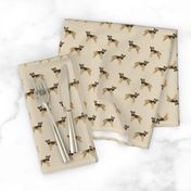 border terrier fabric - dog dogs, border terriers, tan