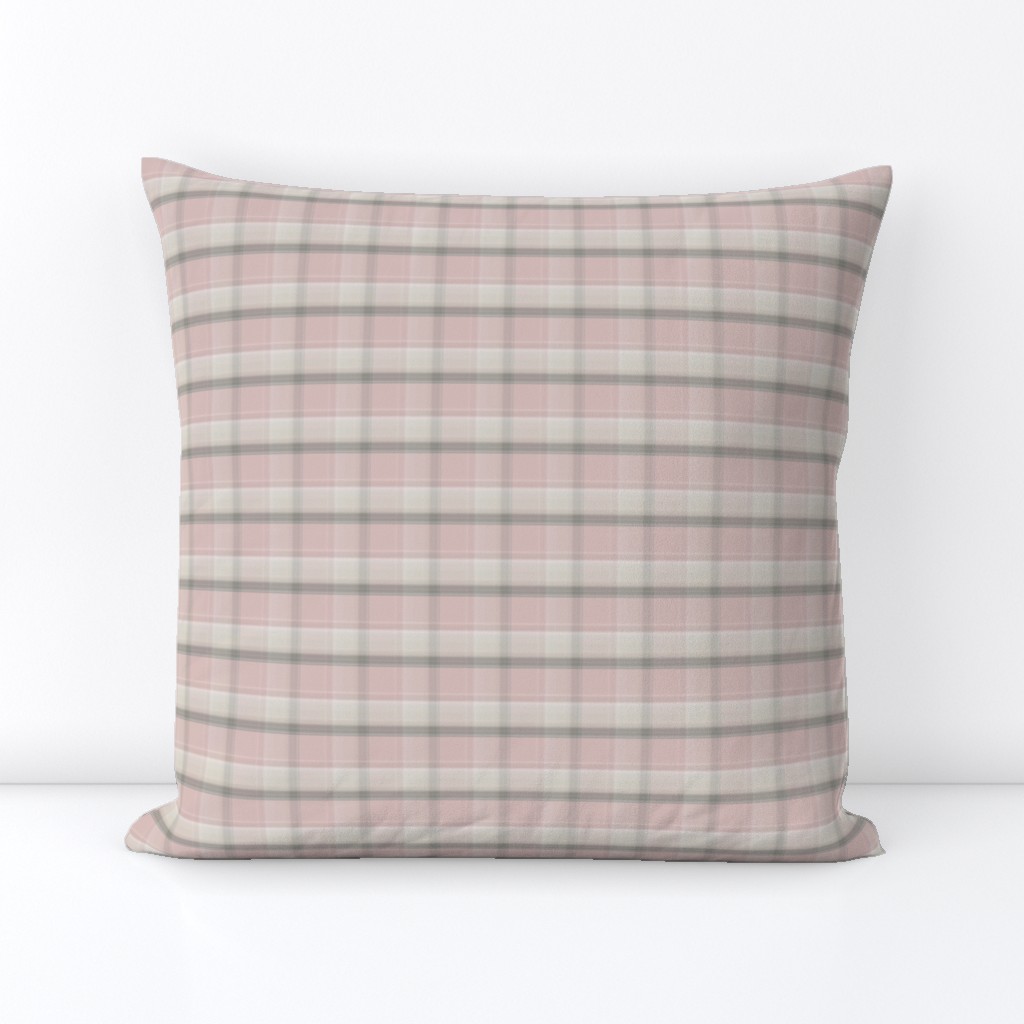 F-Soft Pink plaid