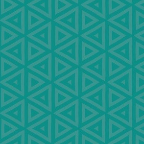 Teal Triangles