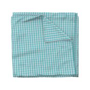 F-Turquoise Plaid