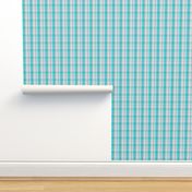 F-Turquoise Plaid