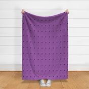 Guru and Balloon in purple on lavender background-ch