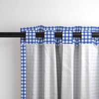 Watercolor Gingham Blue