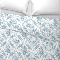 Lady Mary's Roses Blue Toile