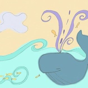 whimsical whale