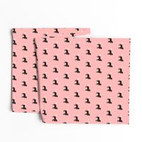 rottweiler dog fabric funny fart pure breed pets pink