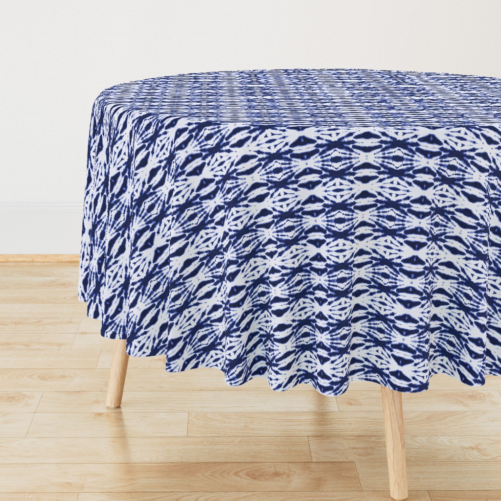 shibori spear indigo