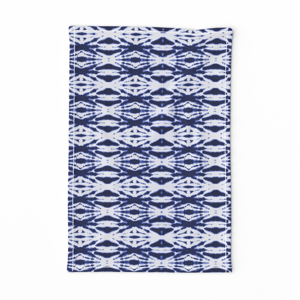 shibori spear indigo