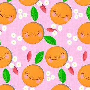  Orange Blossom Boom /  Modlish Delish  -Pink Smiles 