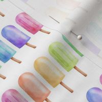 Rainbow Summer Popsicles // Small Scale