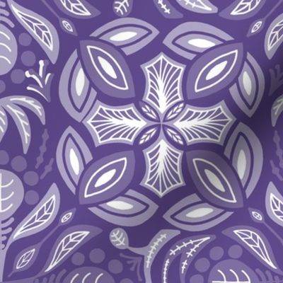 Mysterious Ultra Violet Damask 