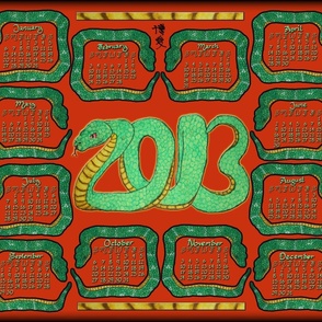 13 snakes for 2013