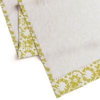 shibori tic tac toe lime