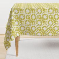 shibori tic tac toe lime