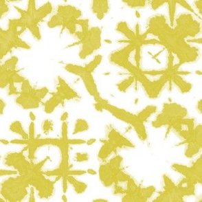 shibori tic tac toe lime