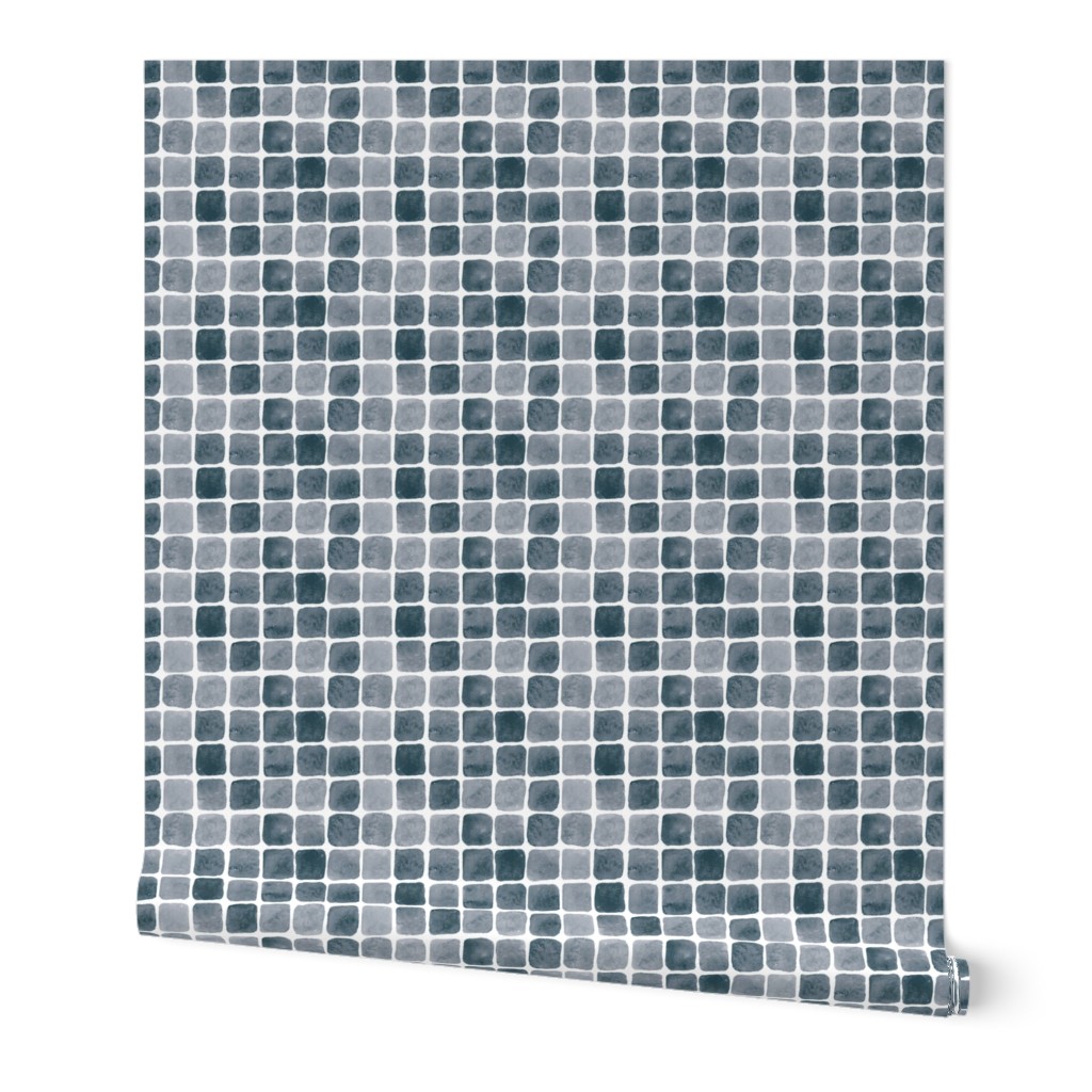 Monochrome Watercolor tiles