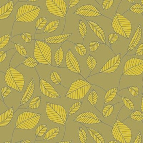 Falling Leaves (Gold)