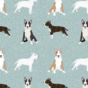 bull terrier pet quilt b dog breed fabric quilt coordinate