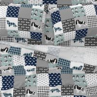 cavalier king charles spaniel tricolored pet quilt b cheater quilt 