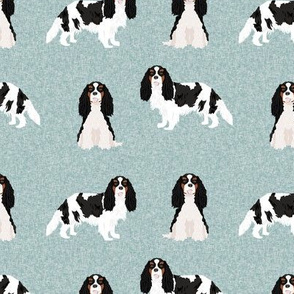 cavalier king charles spaniel tricolored pet quilt b dog nursery fabric coordinate