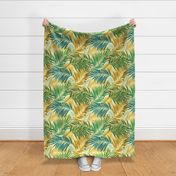 Palm Leaves in yellow