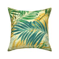 Palm Leaves in yellow