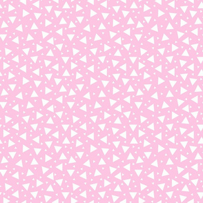 Tiny Triangles Pink