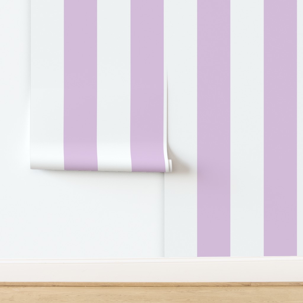 wide stripe-lavender | Spoonflower