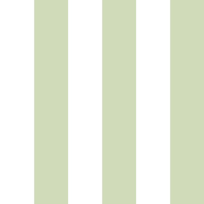 wide stripe-light green