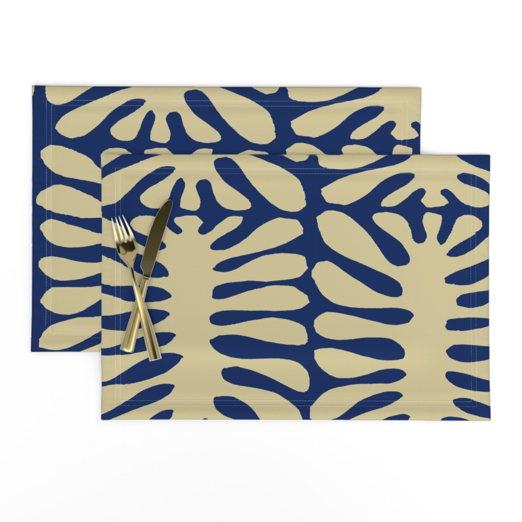 Ode to Matisse - Tan Navy - large scale