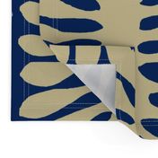 Ode to Matisse - Tan Navy - large scale