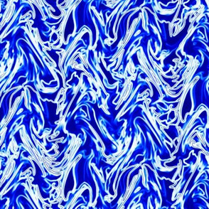 Blue and White Swirly Wave Vertical Stripe 02_9x12-150dpi