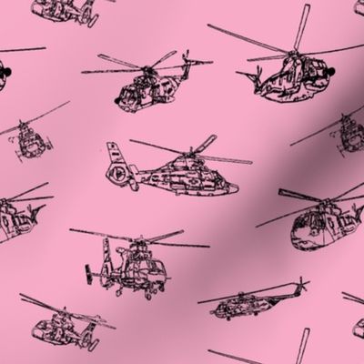   Choppers on Pink // Small