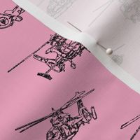   Choppers on Pink // Small