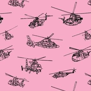   Choppers on Pink // Small