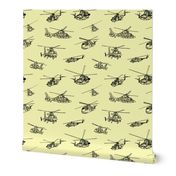   Choppers on Yellow // Large