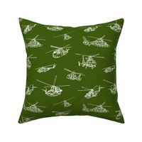   Choppers on Green // Large