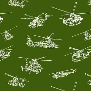   Choppers on Green // Small