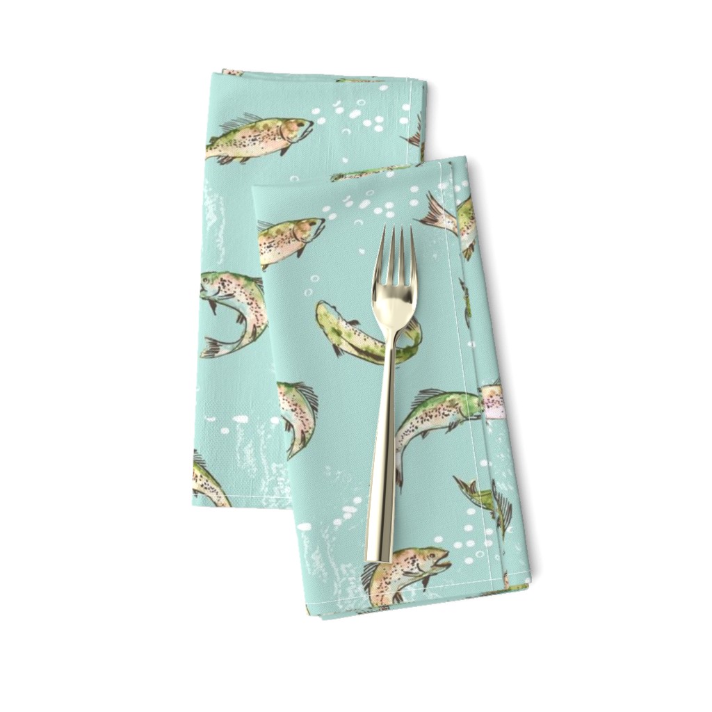 Let's Go Fishing (sea green)